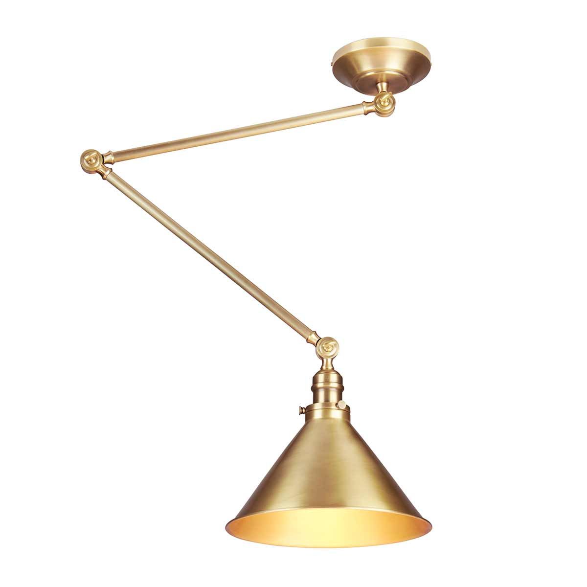 Provence Pendant / Wall Light Aged Brass - PV-GWP-AB