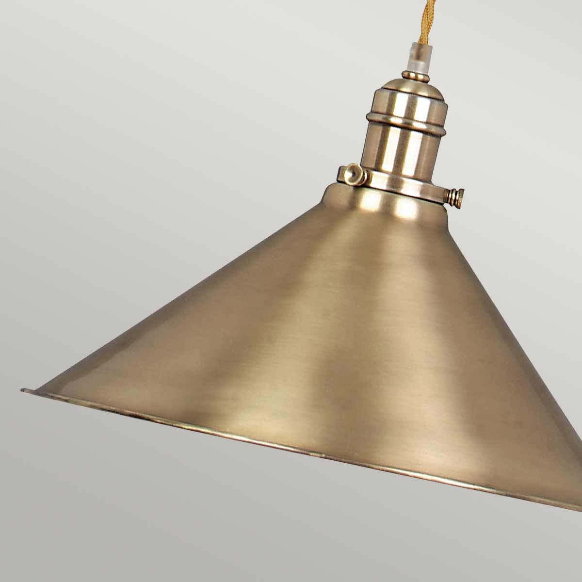 Provence Rise and Fall Pendant Aged Brass - PV-P-AGB