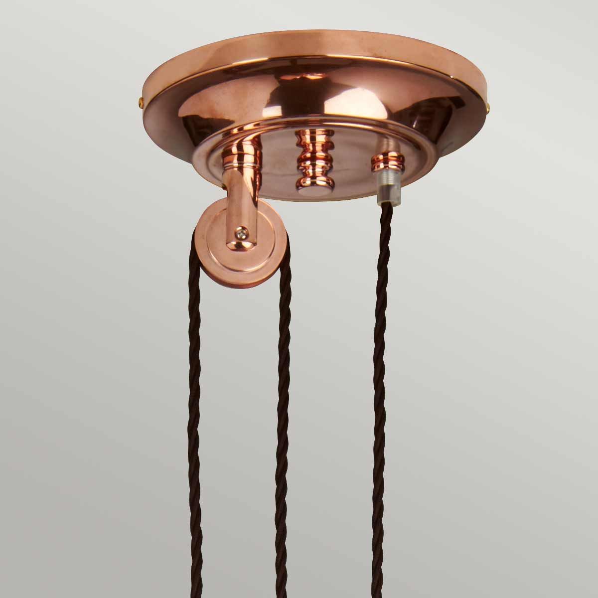 Provence Rise and Fall Pendant Polished Copper - PV-P-CPR