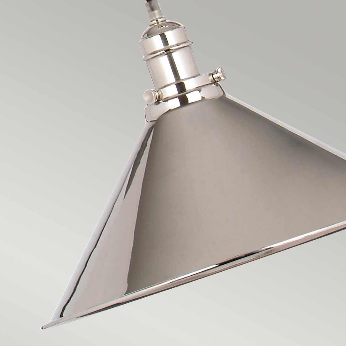 Provence Rise and Fall Pendant Polished Nickel - PV-P-PN