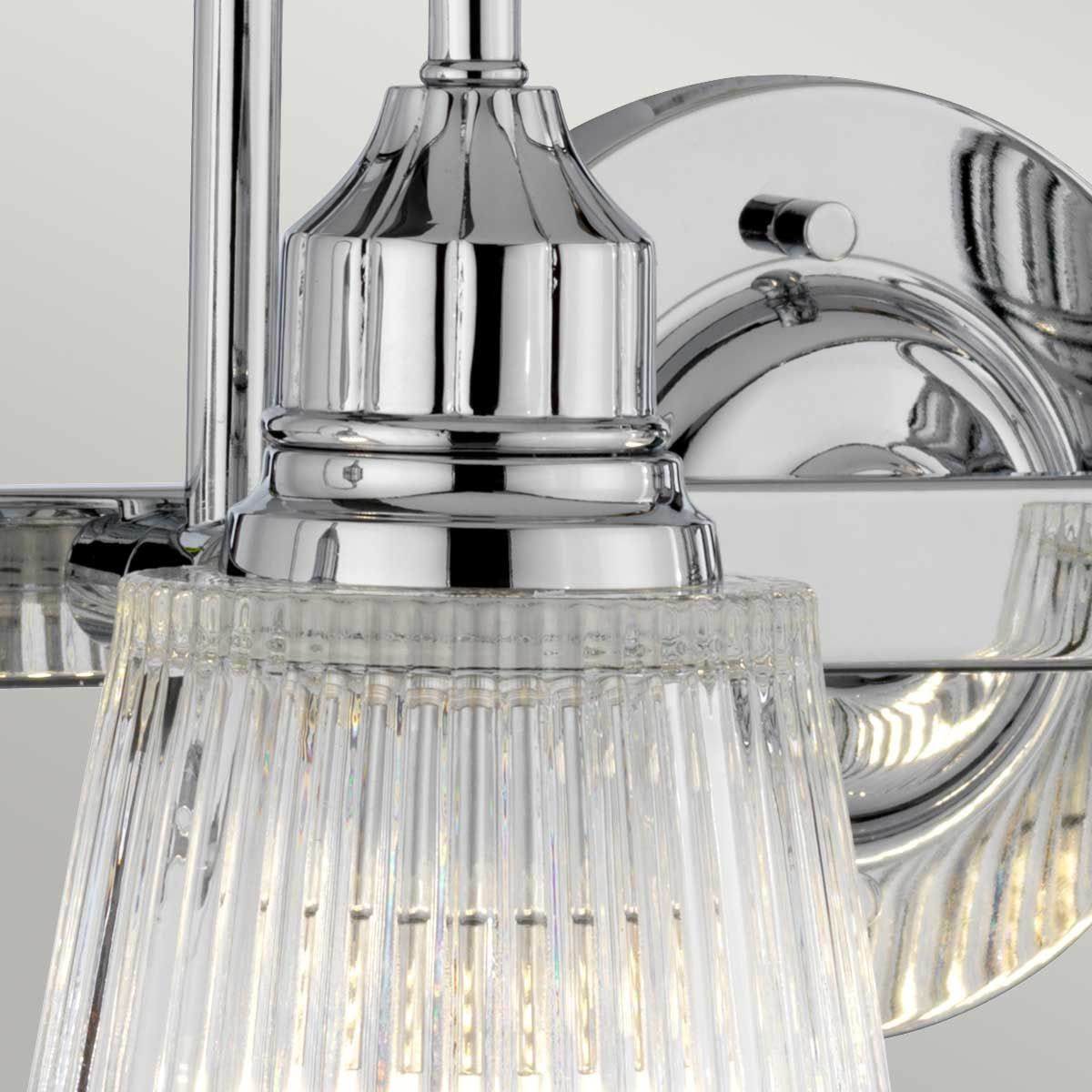 Addison Vanity 4 Light Polished Chrome - QN-ADDISON4-BATH