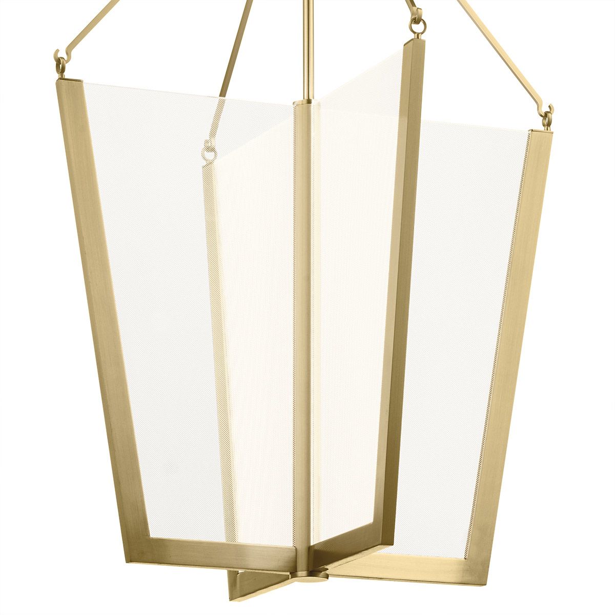 Calters Large LED Pendant 72.3W 3000K Champagne Gold - QN-CALTERS-P-L-CG