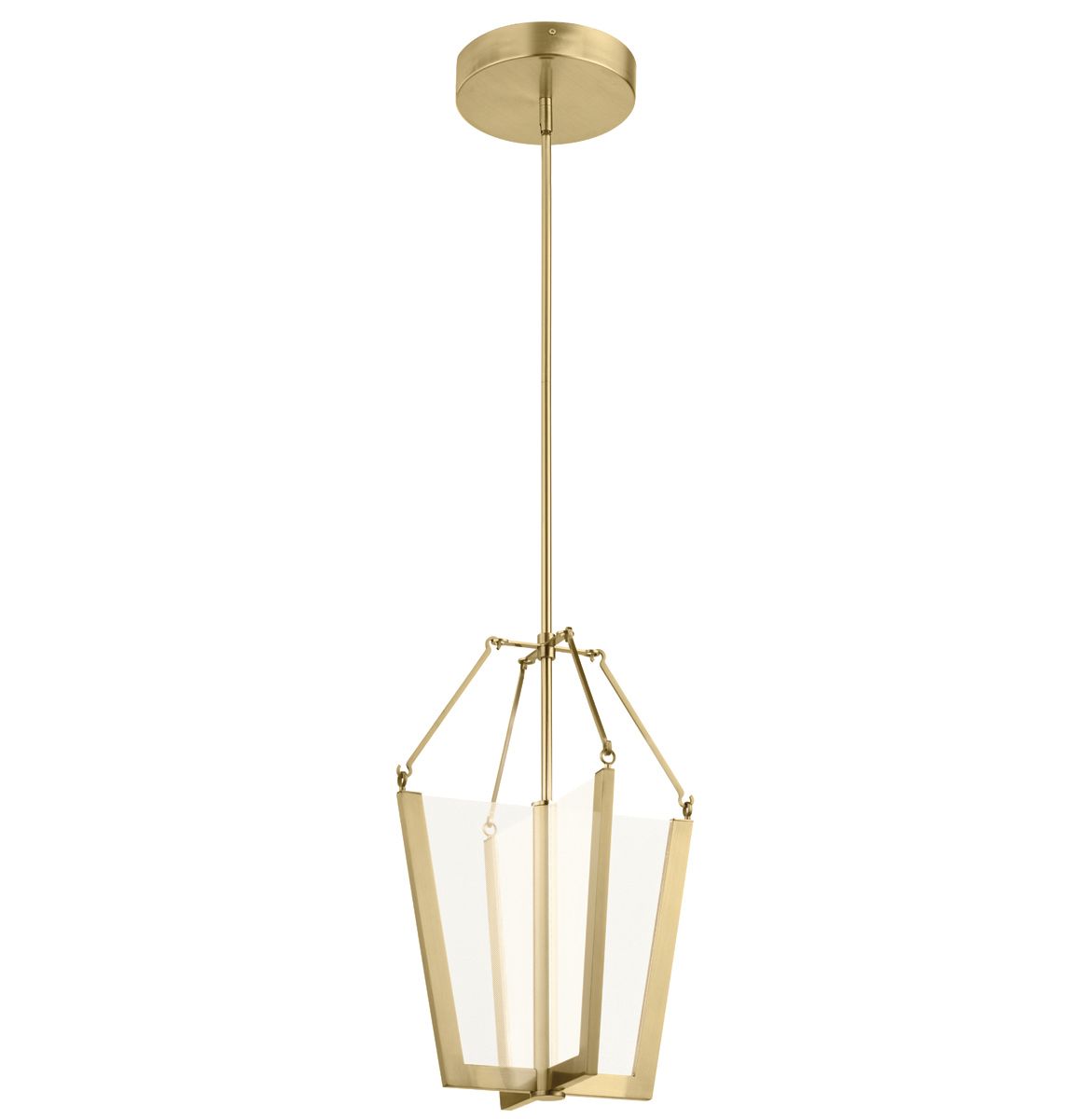 Calters Medium LED Pendant 49W 3000K Champagne Gold - QN-CALTERS-P-M-CG