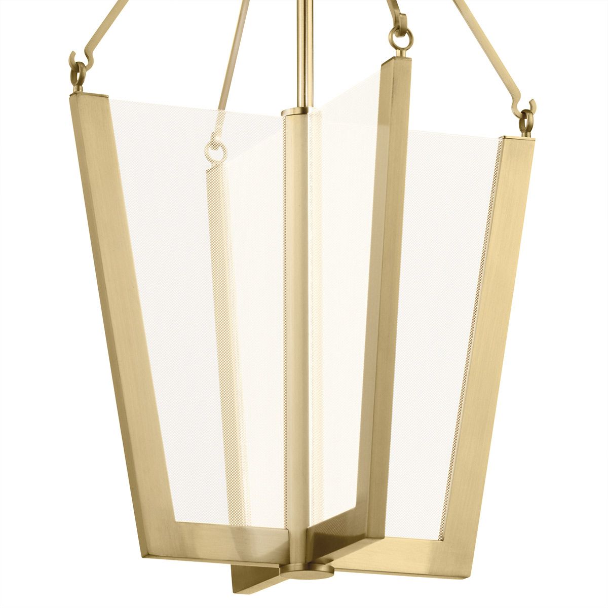 Calters Medium LED Pendant 49W 3000K Champagne Gold - QN-CALTERS-P-M-CG