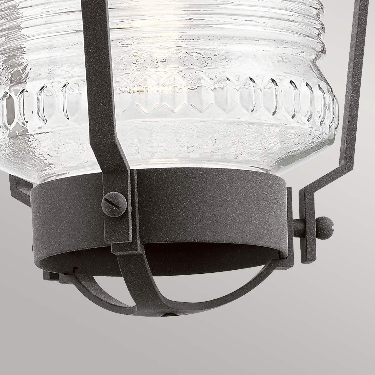 Chance Harbor Ceiling Lanterns Weathered Zinc & Clear - QN-CHANCE-HARBOR8