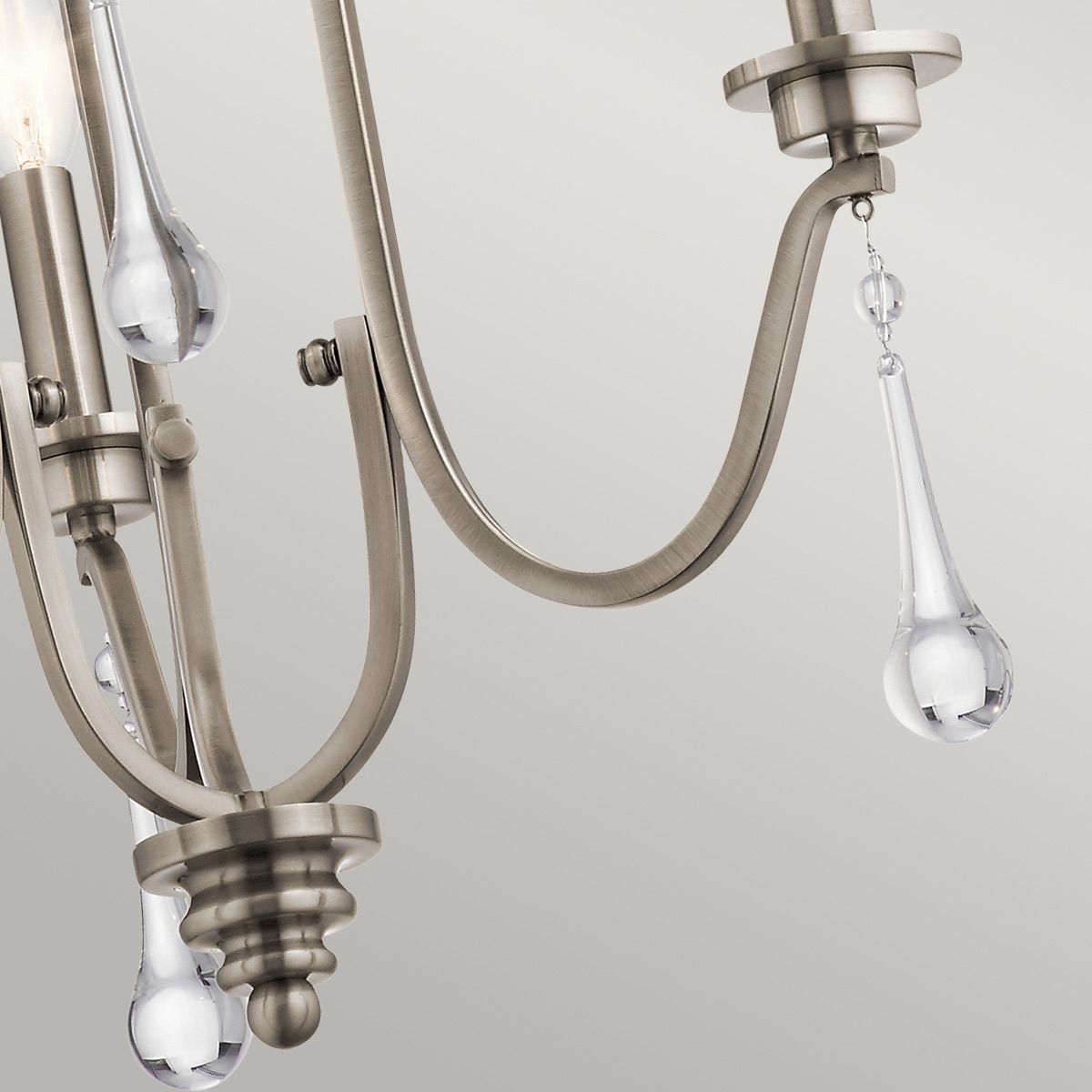 Karlee 3 Light Pendant Classic Pewter - QN-KARLEE3