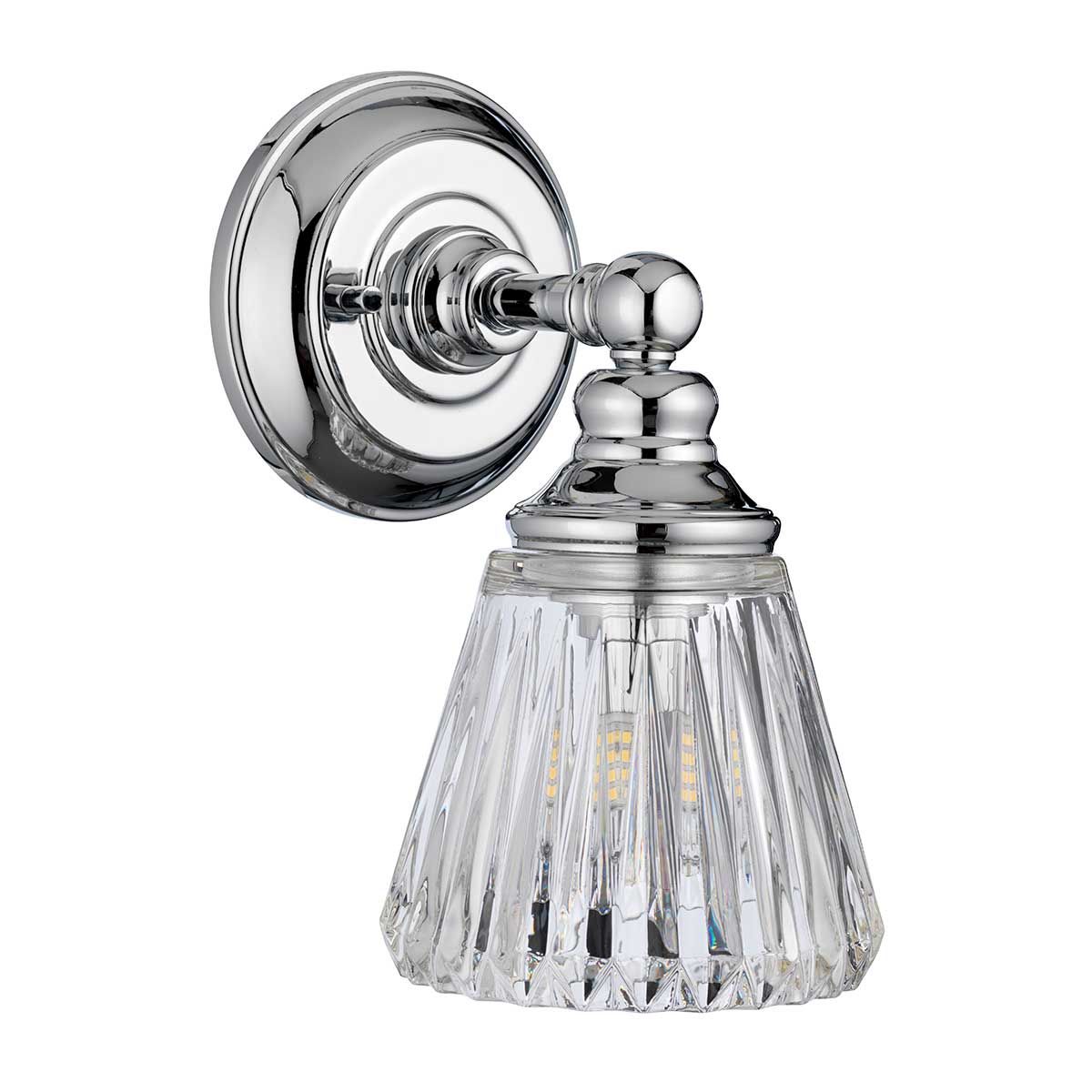 Keynes Vanity Light Polished Chrome - QN-KEYNES1-BATH