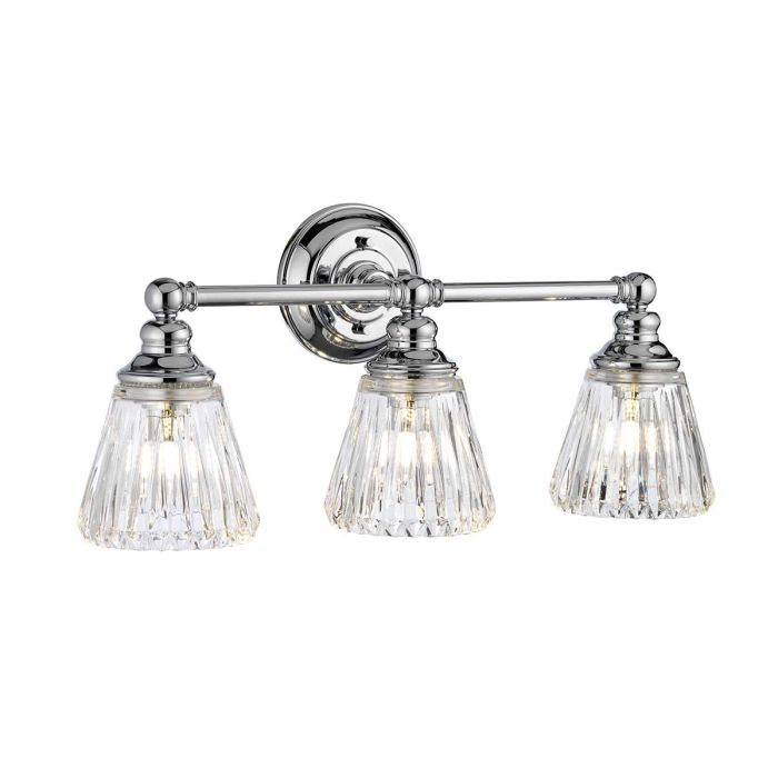 Keynes Vanity 3 Light Polished Chrome - QN-KEYNES3-BATH