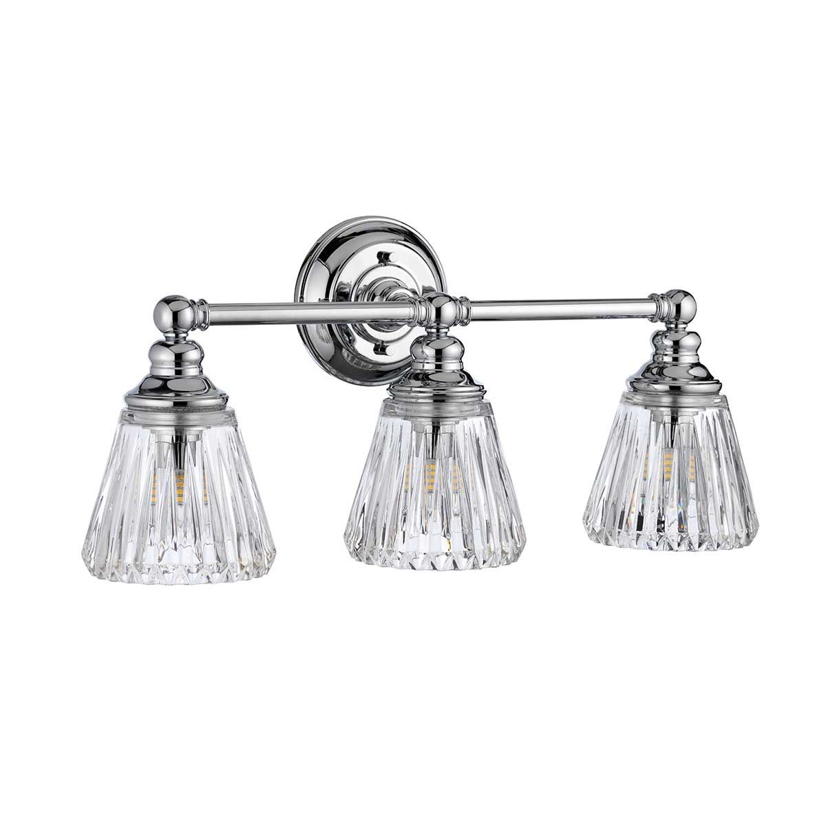 Keynes Vanity 3 Light Polished Chrome - QN-KEYNES3-BATH