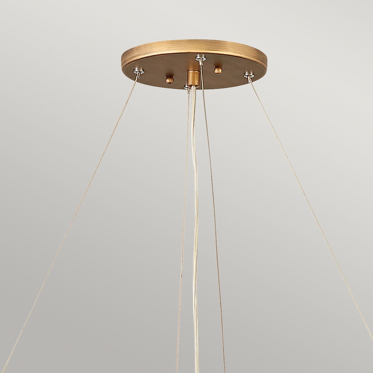 Laguna 4 Light Pendant Burnished Gold - QN-LAGUNA-4P