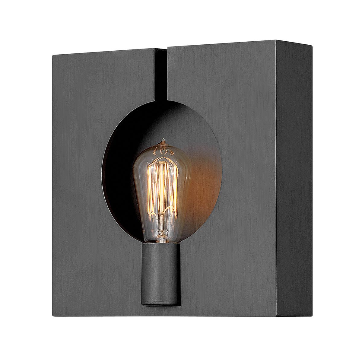 Ludlow Wall Light Brushed Graphite - QN-LUDLOW1-GR