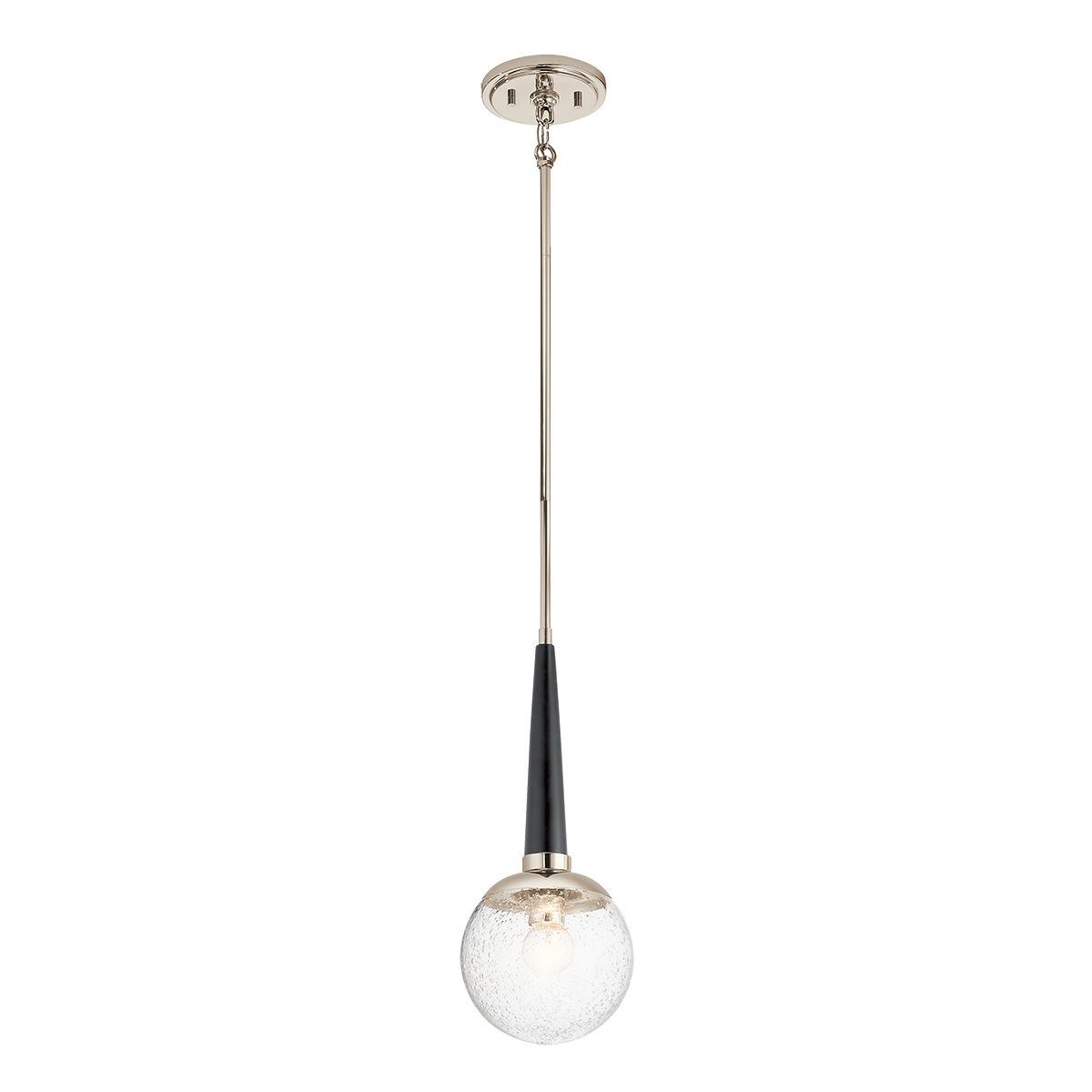 Marilyn Pendant Light Polished Nickel & Clear - QN-MARILYN-MP