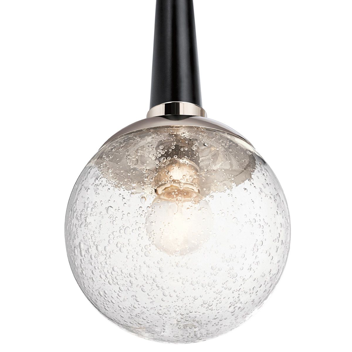 Marilyn Pendant Light Polished Nickel & Clear - QN-MARILYN-MP