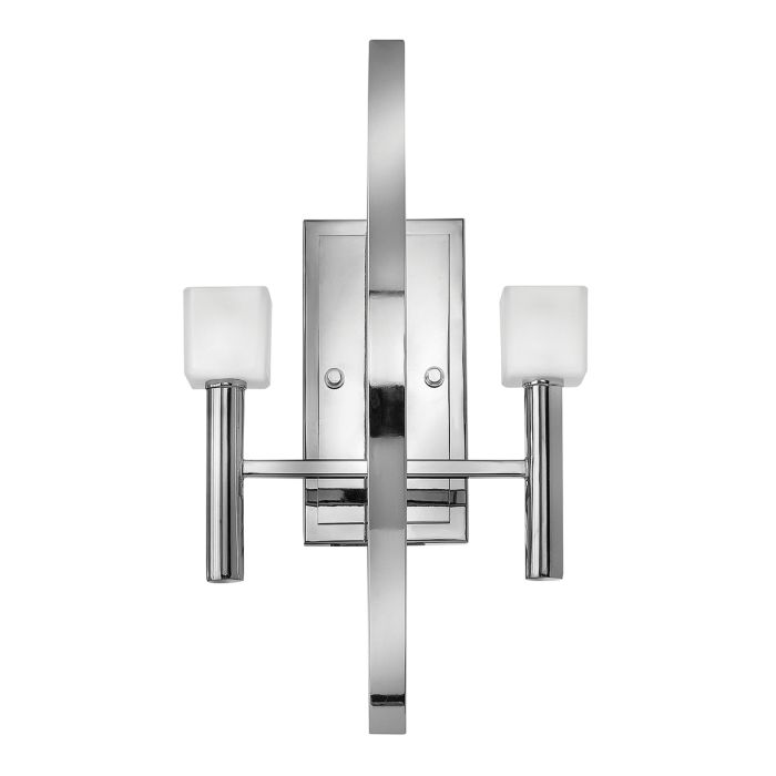 Mondo 2 Light Wall Light Polished Chrome - QN-MONDO2