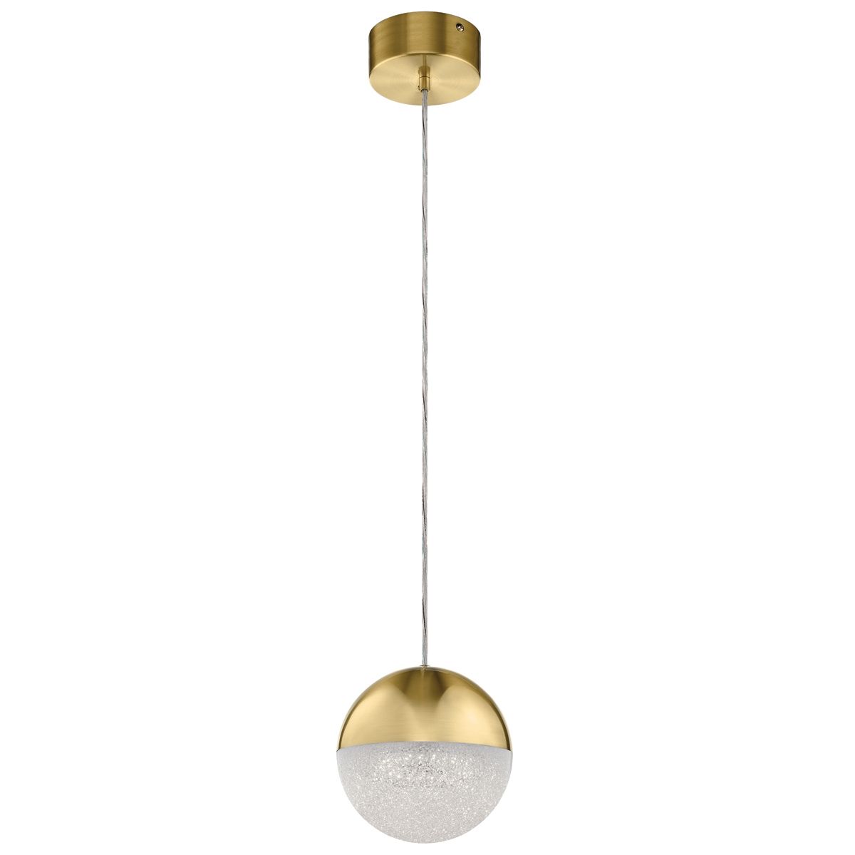 Moonlit LED Mini Pendant Champagne Gold - QN-MOONLIT-P-CG