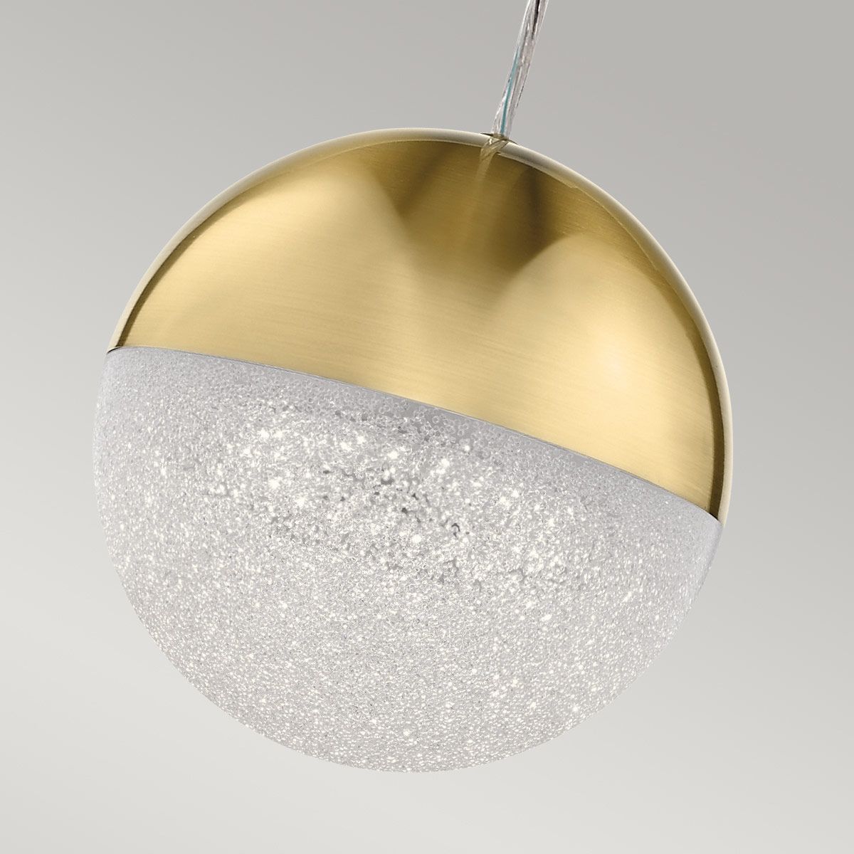 Moonlit LED Mini Pendant Champagne Gold - QN-MOONLIT-P-CG