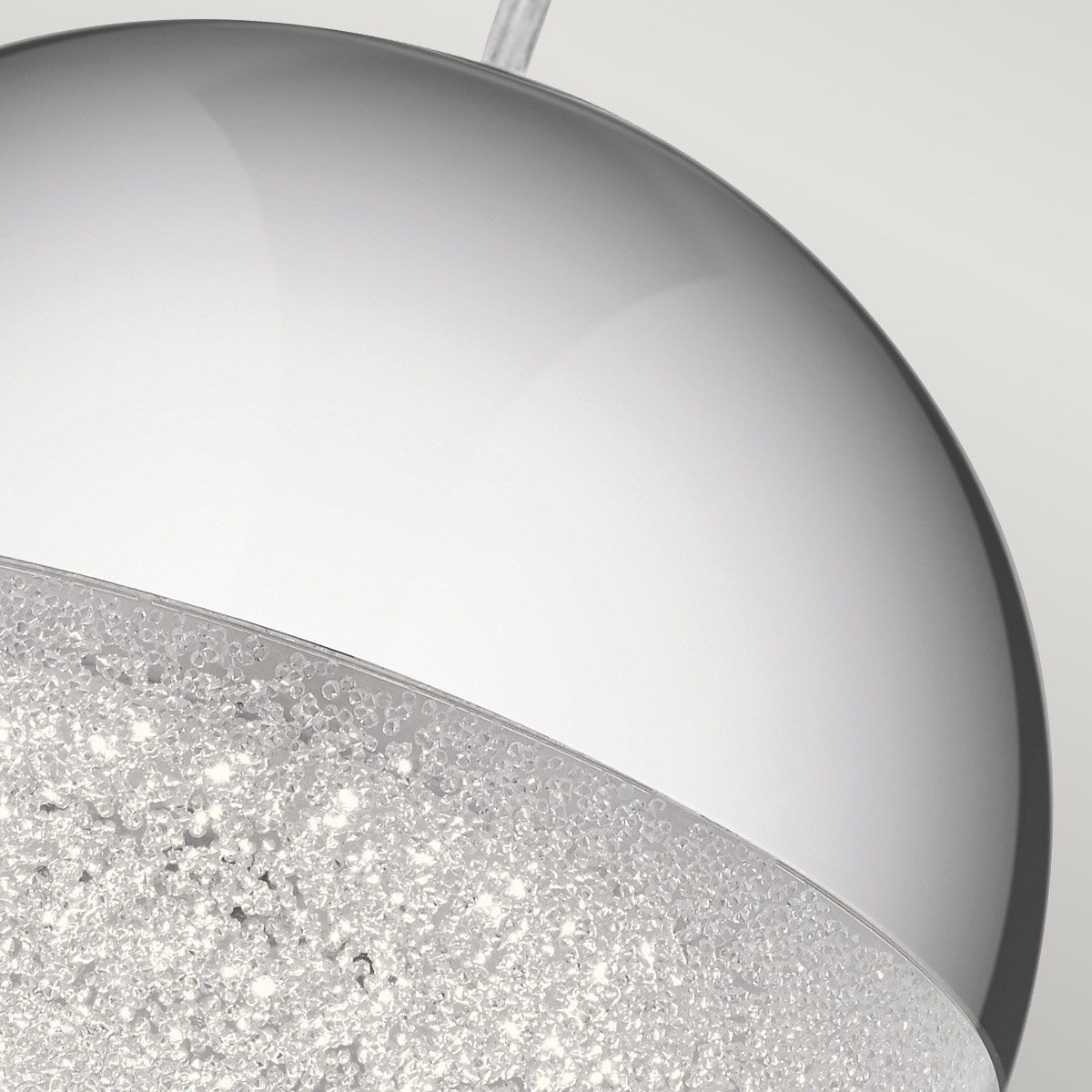 Moonlit LED Mini Pendant Polished Chrome - QN-MOONLIT-P-PC