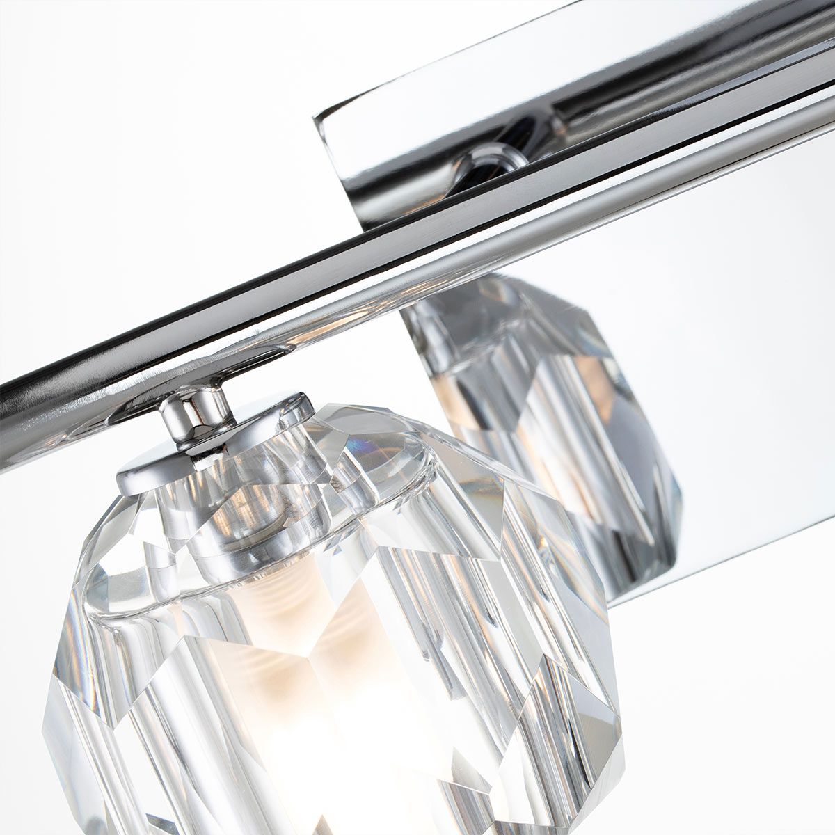 Regalia Vanity 2 Light Polished Chrome - QN-REGALIA2-PC-BATH