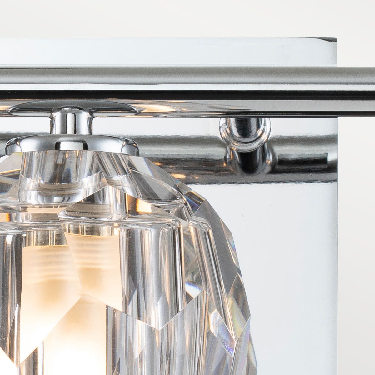 Regalia Vanity 3 Light Polished Chrome - QN-REGALIA3-PC-BATH