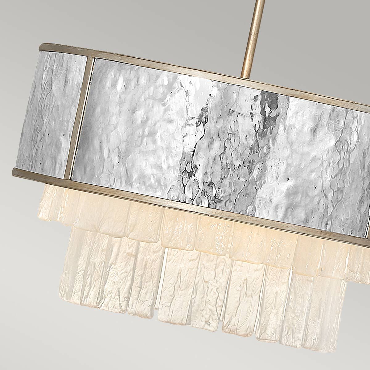 Reverie 4 Light Semi-Flush Mount Light Champagne Gold or Crystal - QN-REVERIE-4P-CPG