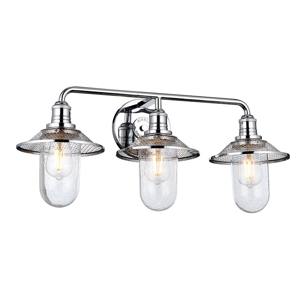 Rigby Vanity 3 Light Polished Chrome - QN-RIGBY3-BATH-PC