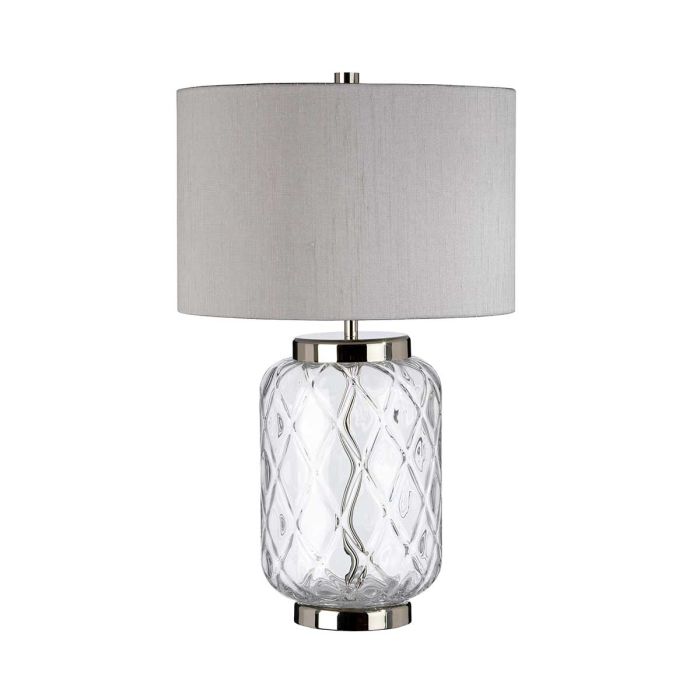 Sola Light Table Lamp Polished Nickel & Titanium - QN-SOLA-TL-S