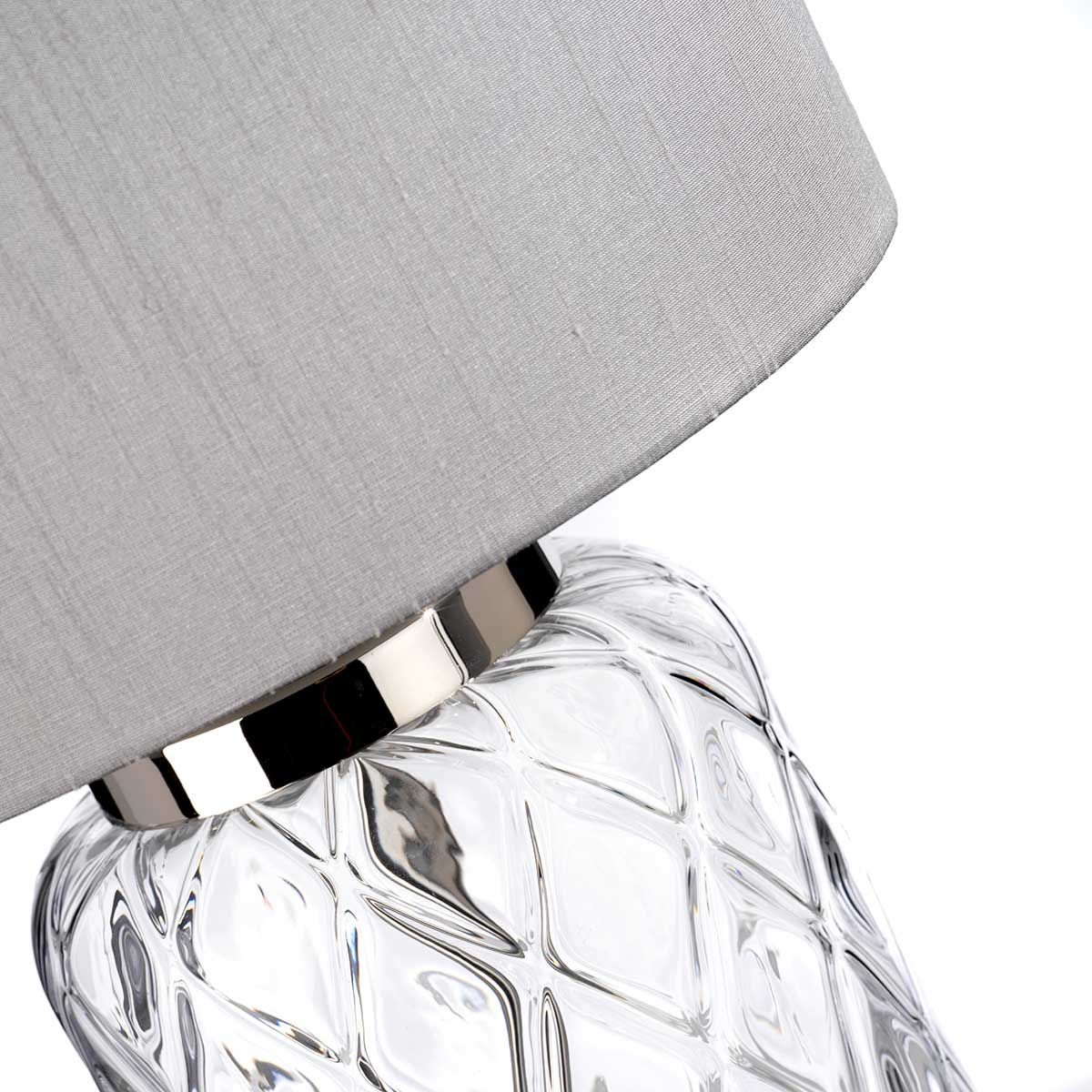 Sola Light Table Lamp Polished Nickel & Titanium - QN-SOLA-TL-S