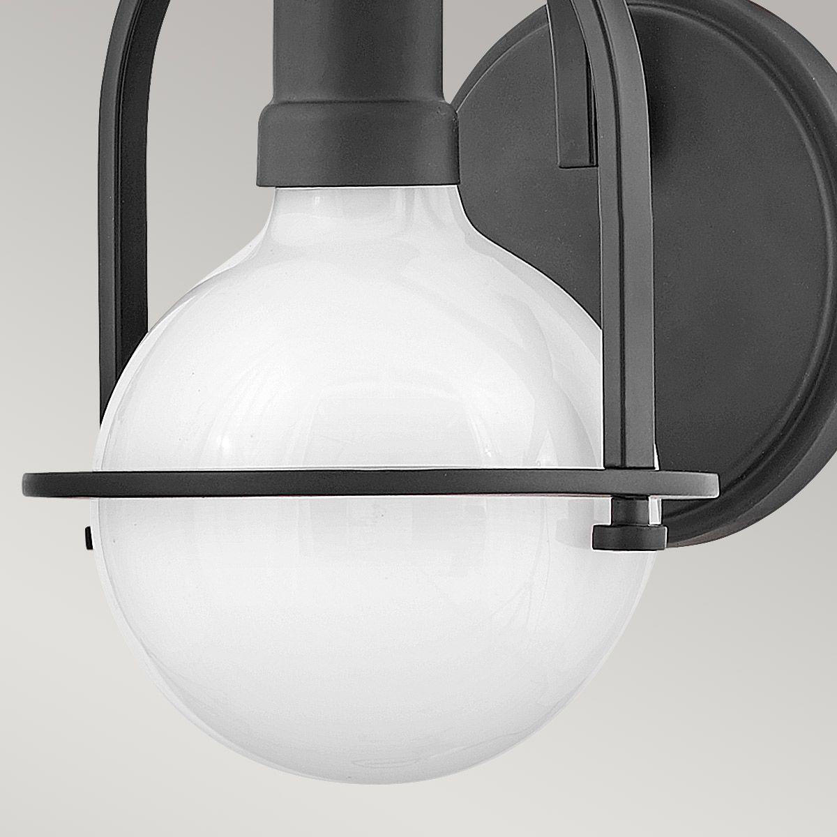 Somerset Wall Light Black - QN-SOMERSET1-BK