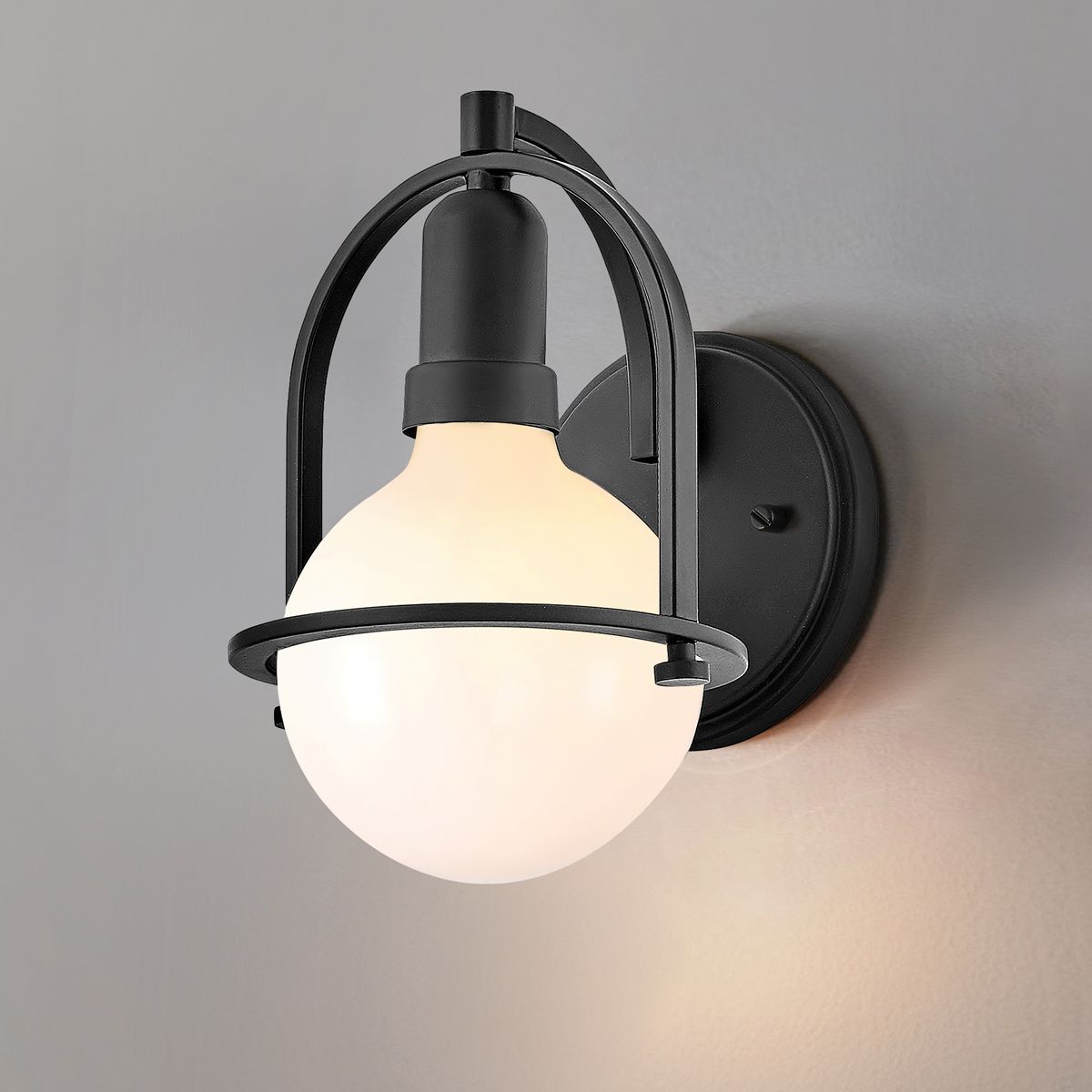 Somerset Wall Light Black - QN-SOMERSET1-BK