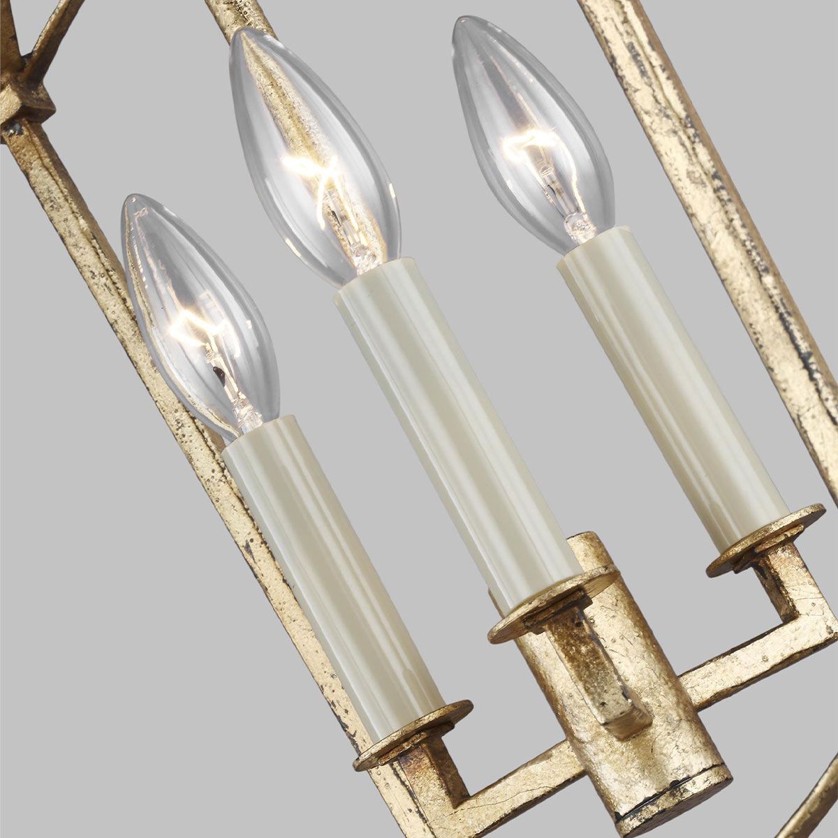 Thayer 3 Light Pendant Antique Gold - QN-THAYER-3P-ADB