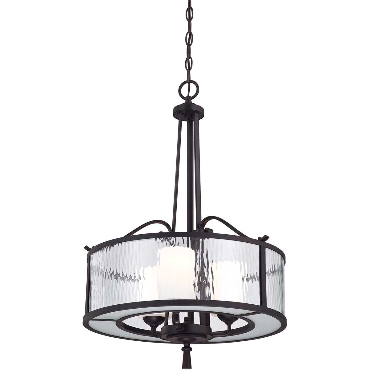 Adonis 3 Light Pendant Dark Cherry - QZ-ADONIS-P