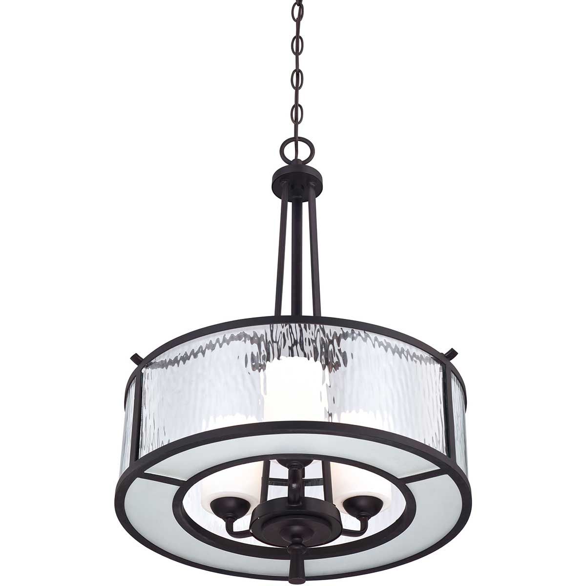 Adonis 3 Light Pendant Dark Cherry - QZ-ADONIS-P