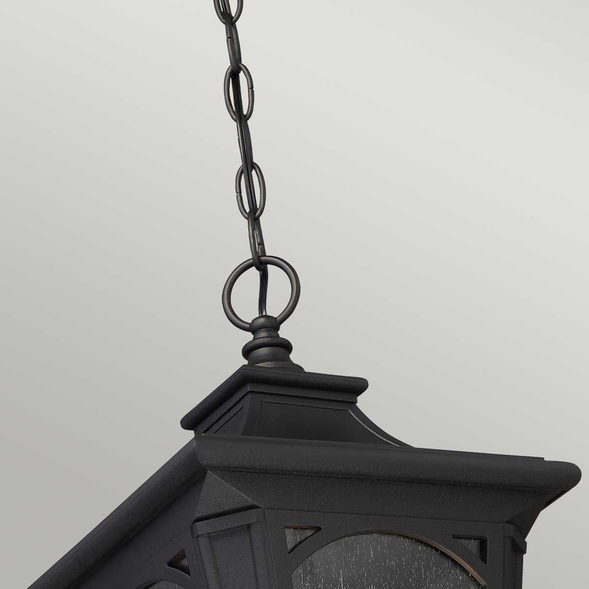 Bedford Small Chain Lantern Mystic Black - QZ-BEDFORD8-S