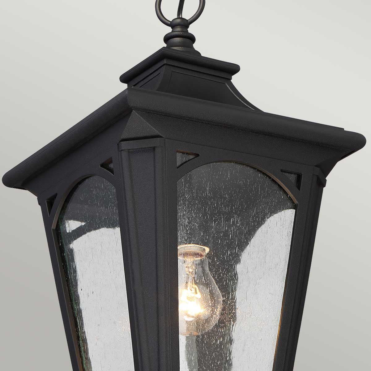 Bedford Small Chain Lantern Mystic Black - QZ-BEDFORD8-S