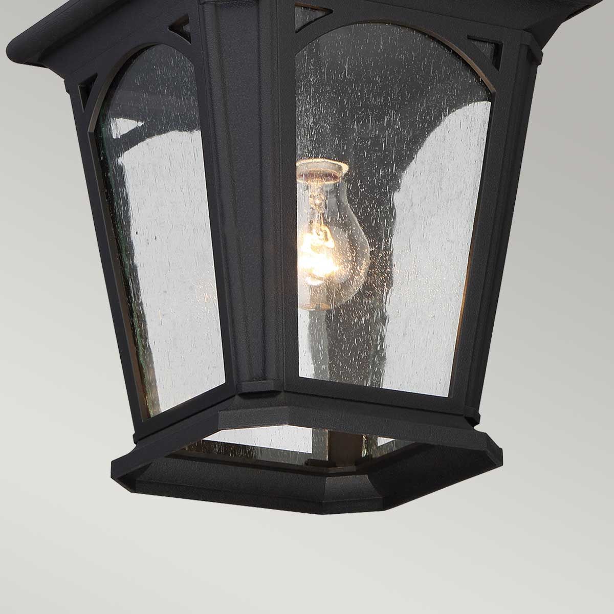 Bedford Small Chain Lantern Mystic Black - QZ-BEDFORD8-S