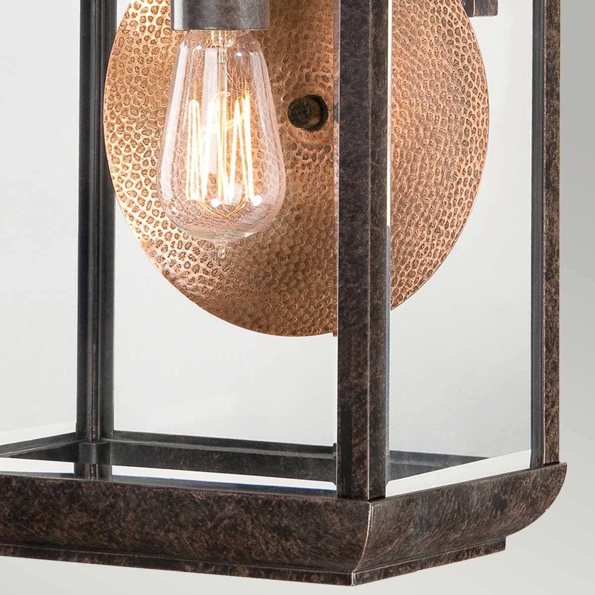 Byron Large Wall Lantern Imperial Bronze - QZ-BYRON-L