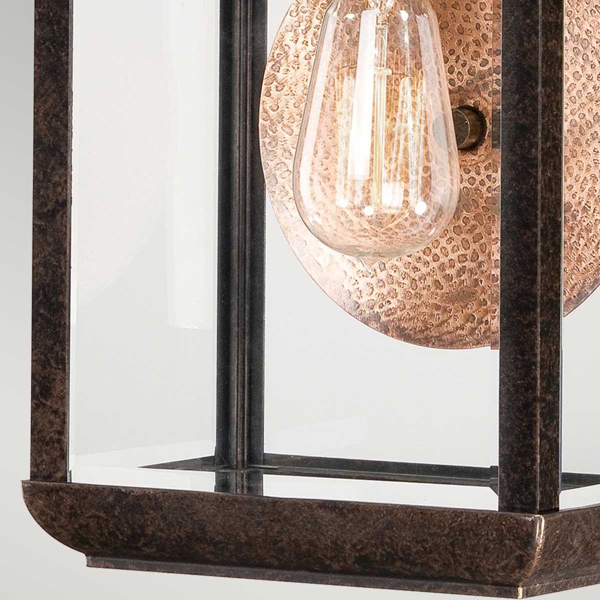 Byron Medium Wall Lantern Imperial Bronze - QZ-BYRON-M