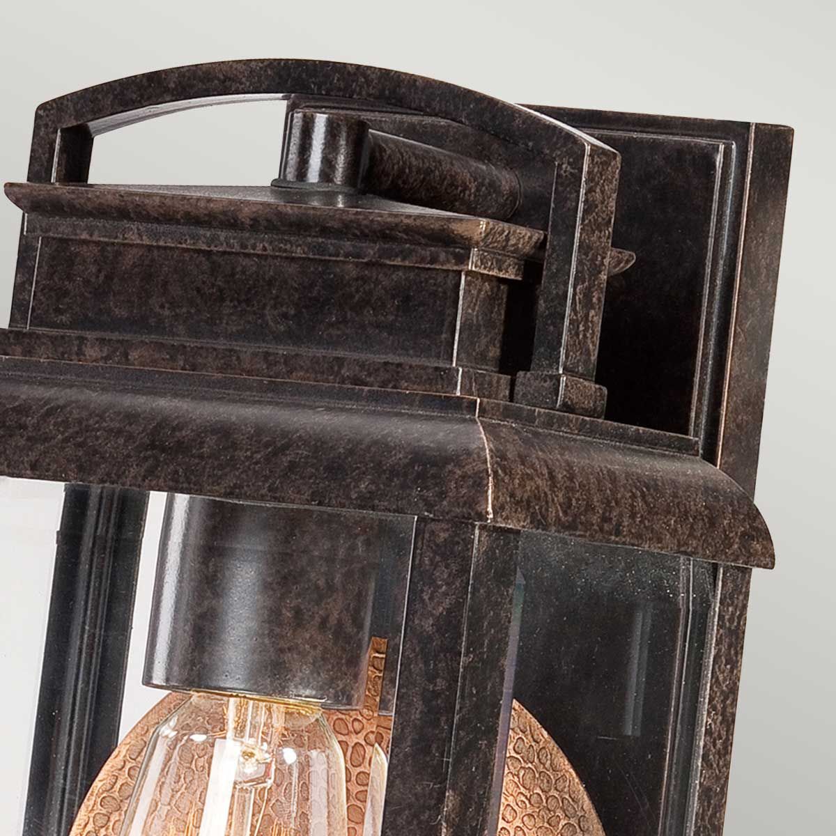 Byron Small Wall Lantern Imperial Bronze - QZ-BYRON-S