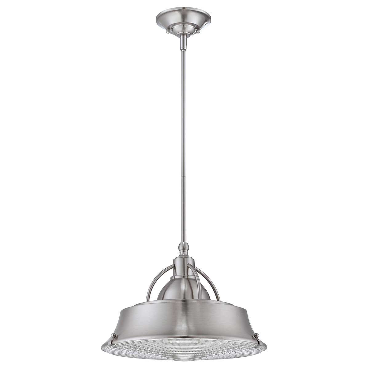 Cody 2 Light Pendant Brushed Nickel - QZ-CODY-P-M-BN