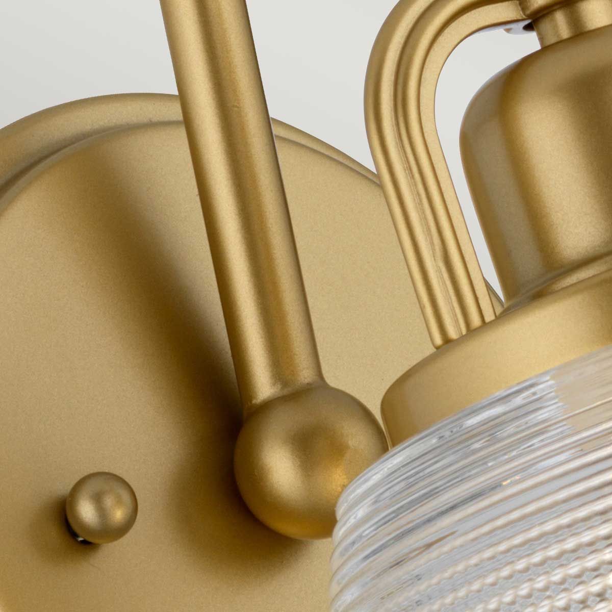Dublin Light Wall Light Painted Natural Brass - QZ-DUBLIN1-PNBR