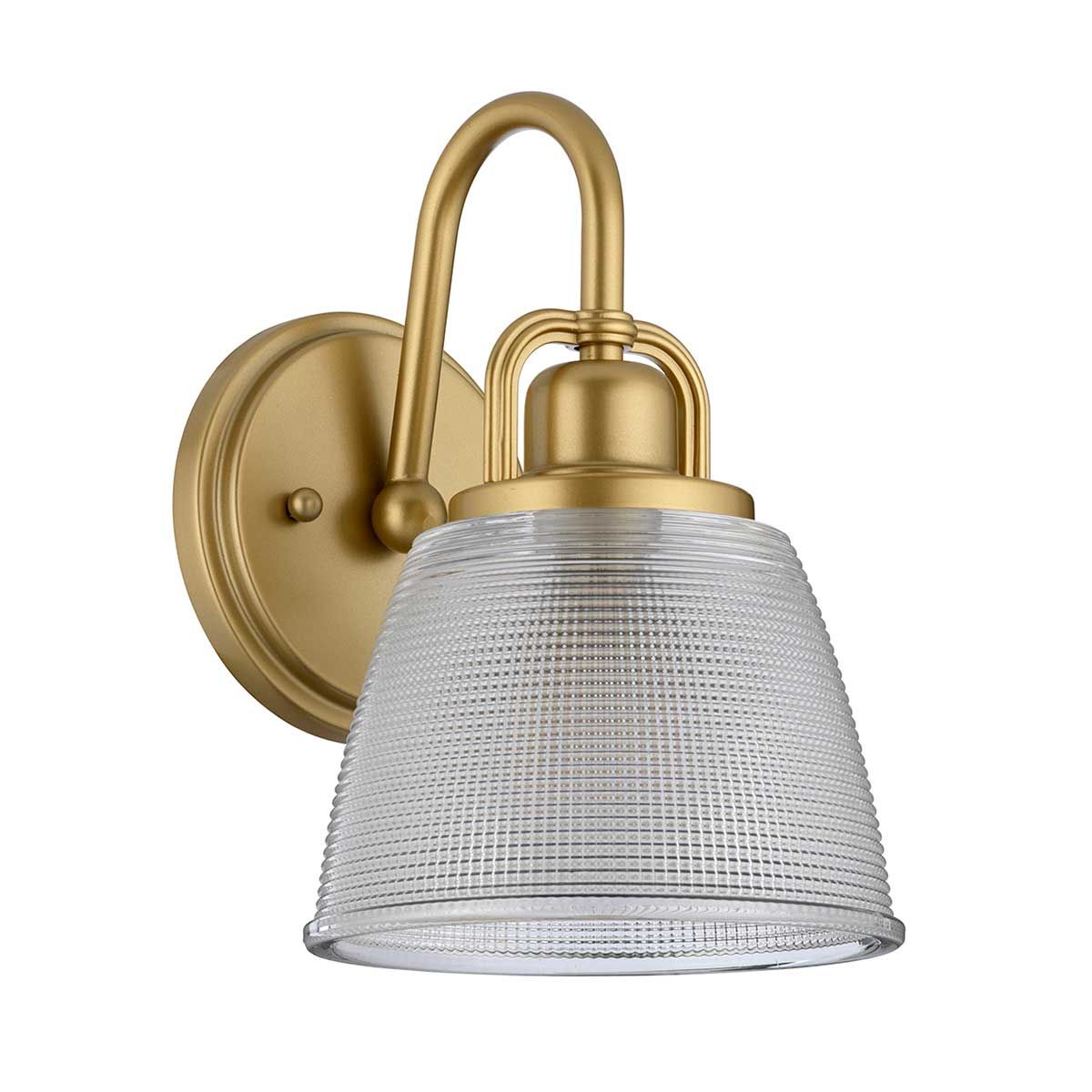 Dublin Light Wall Light Painted Natural Brass - QZ-DUBLIN1-PNBR