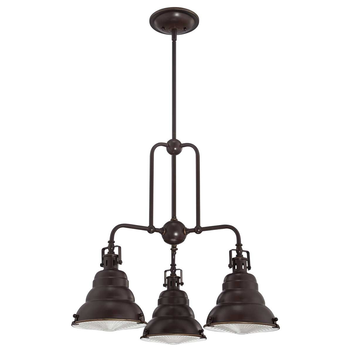 East Vale 3 Light Chandelier Palladian Bronze - QZ-EASTVALE3