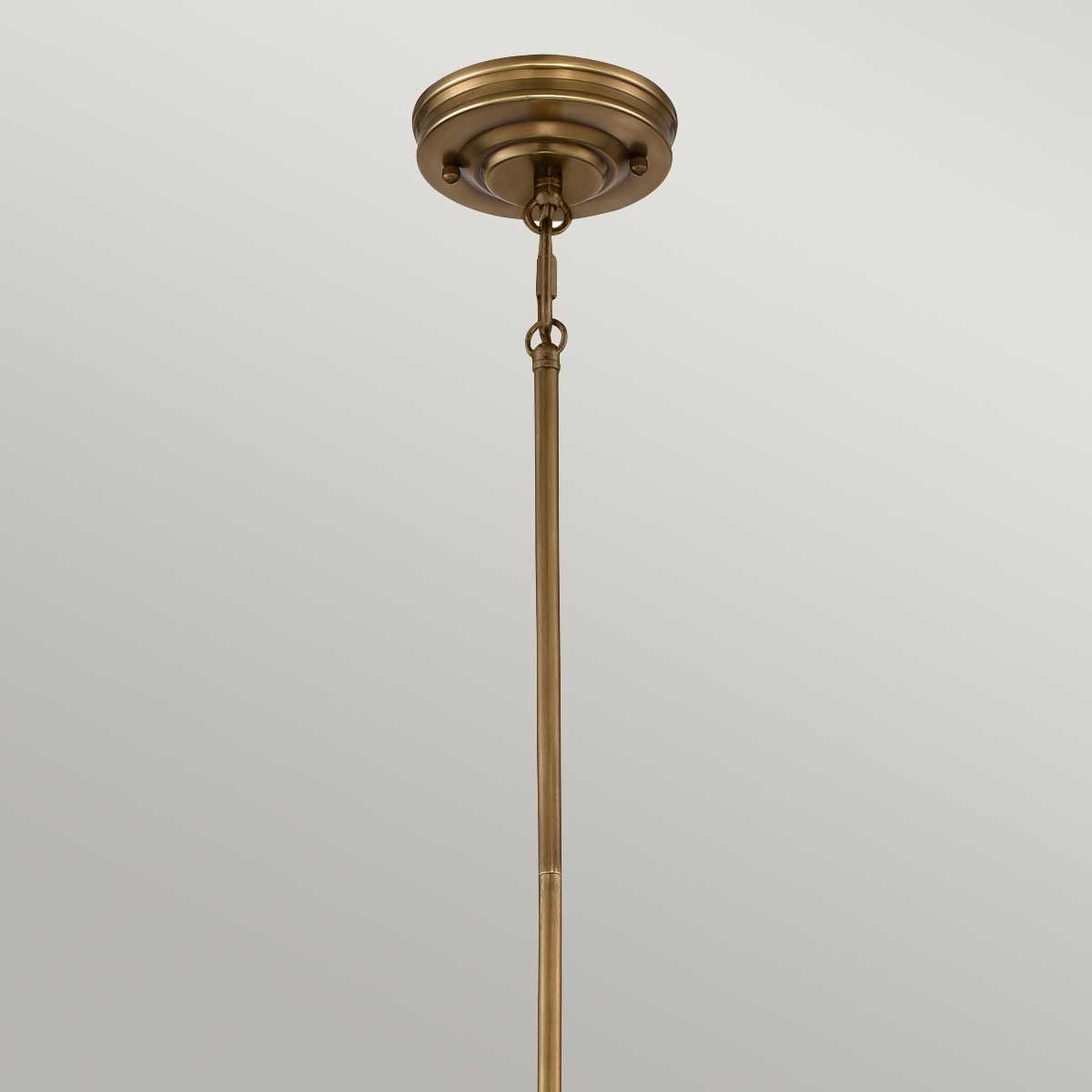 Emery Small Pendant Weathered Brass - QZ-EMERY-P-S-WS