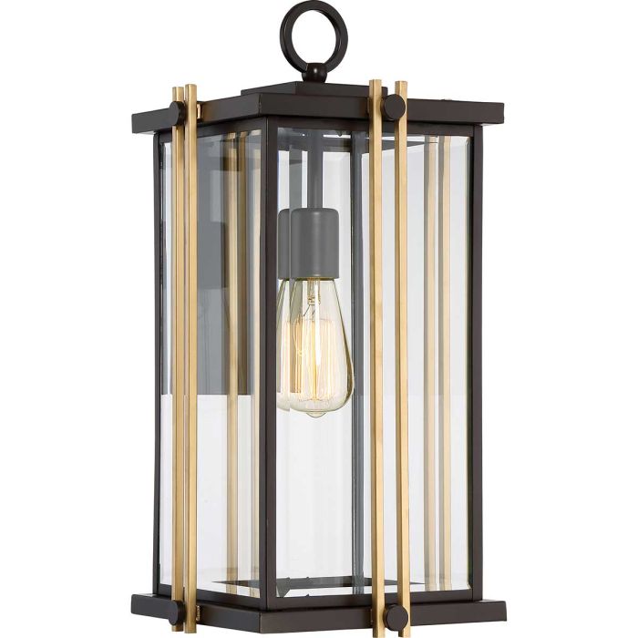 Goldenrod Large Wall Lantern Western Bronze - QZ-GOLDENROD2-L