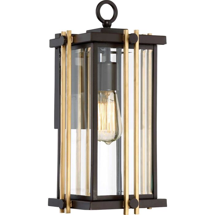 Goldenrod Medium Wall Lantern Western Bronze - QZ-GOLDENROD2-M