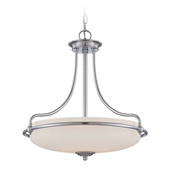 Griffin 4 Light Pendant Polished Chrome - QZ-GRIFFIN-P-C