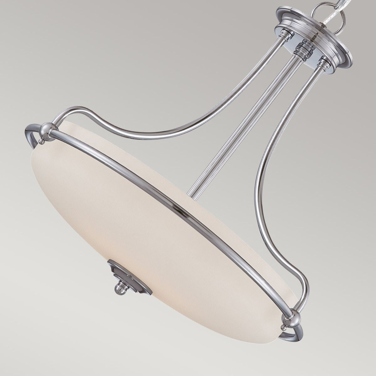 Griffin 4 Light Pendant Polished Chrome - QZ-GRIFFIN-P-C