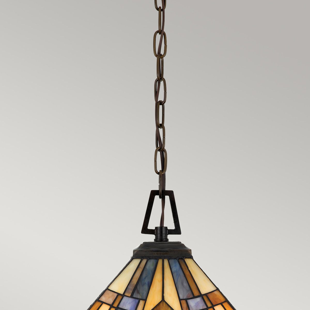 Inglenook 3 Light Pendant Valiant Bronze - QZ-INGLENOOK-P-A