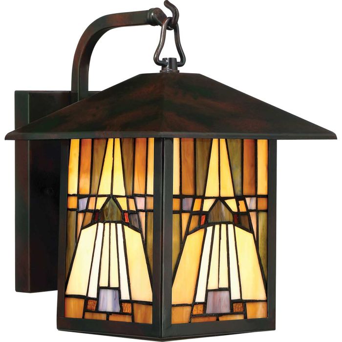 Inglenook Outdoor Medium Wall Lantern Valiant Bronze - QZ-INGLENOOK2-M