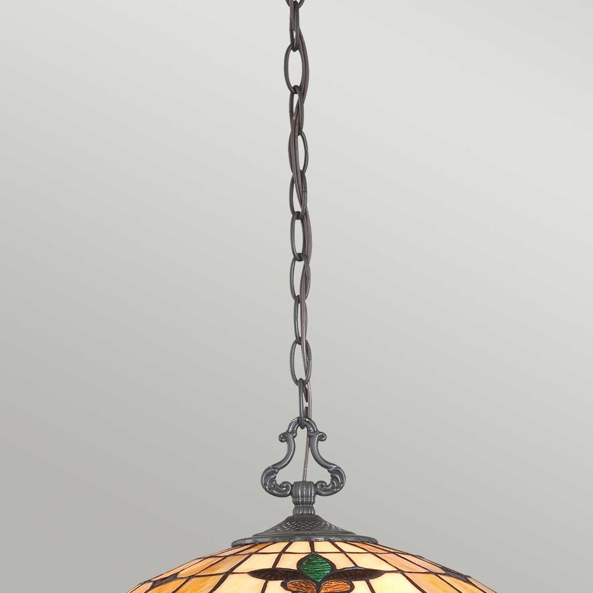 Kami 3 Light Pendant Vintage Bronze - QZ-KAMI-P